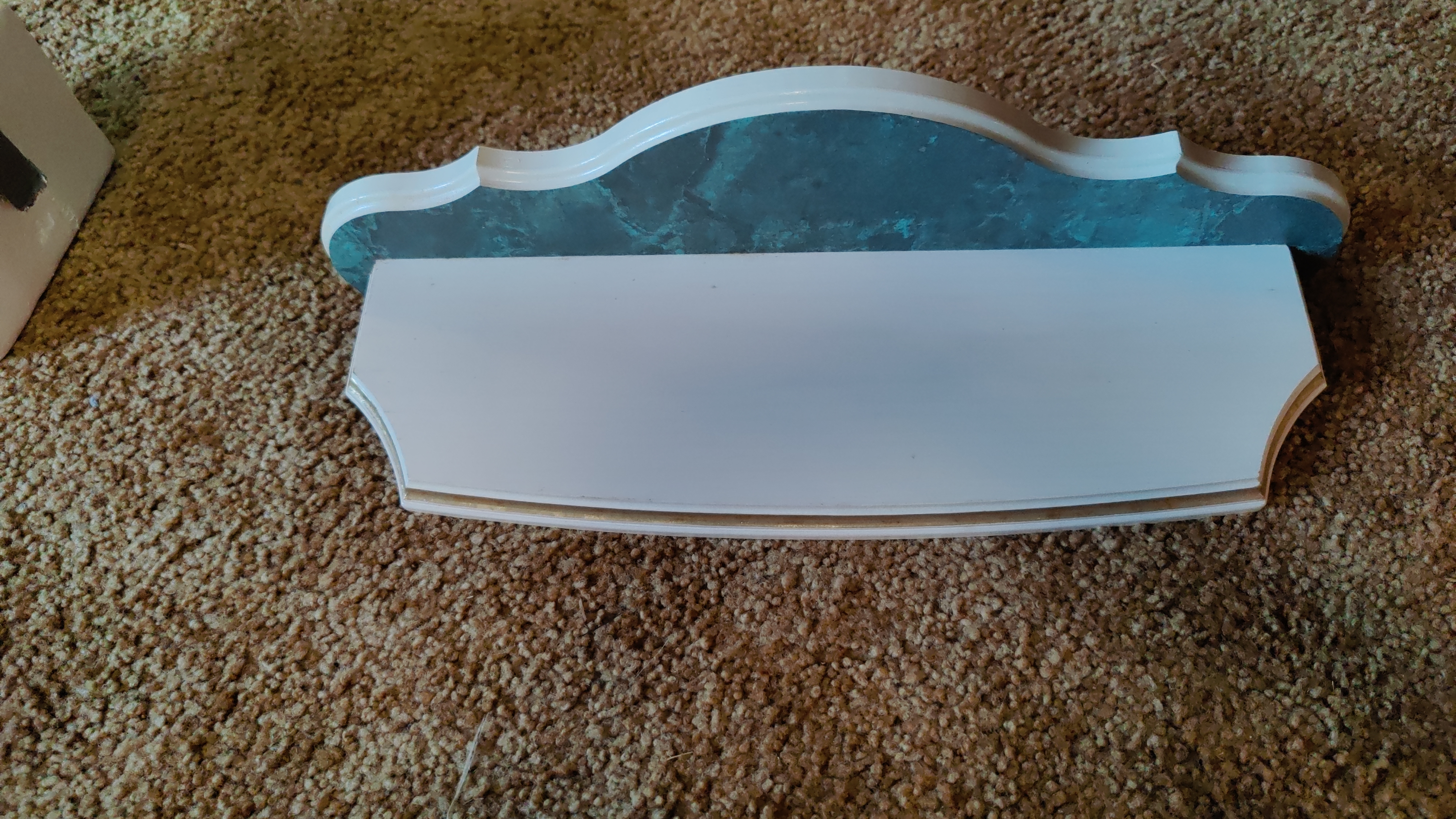 8789-DO - White Hanging Shelve