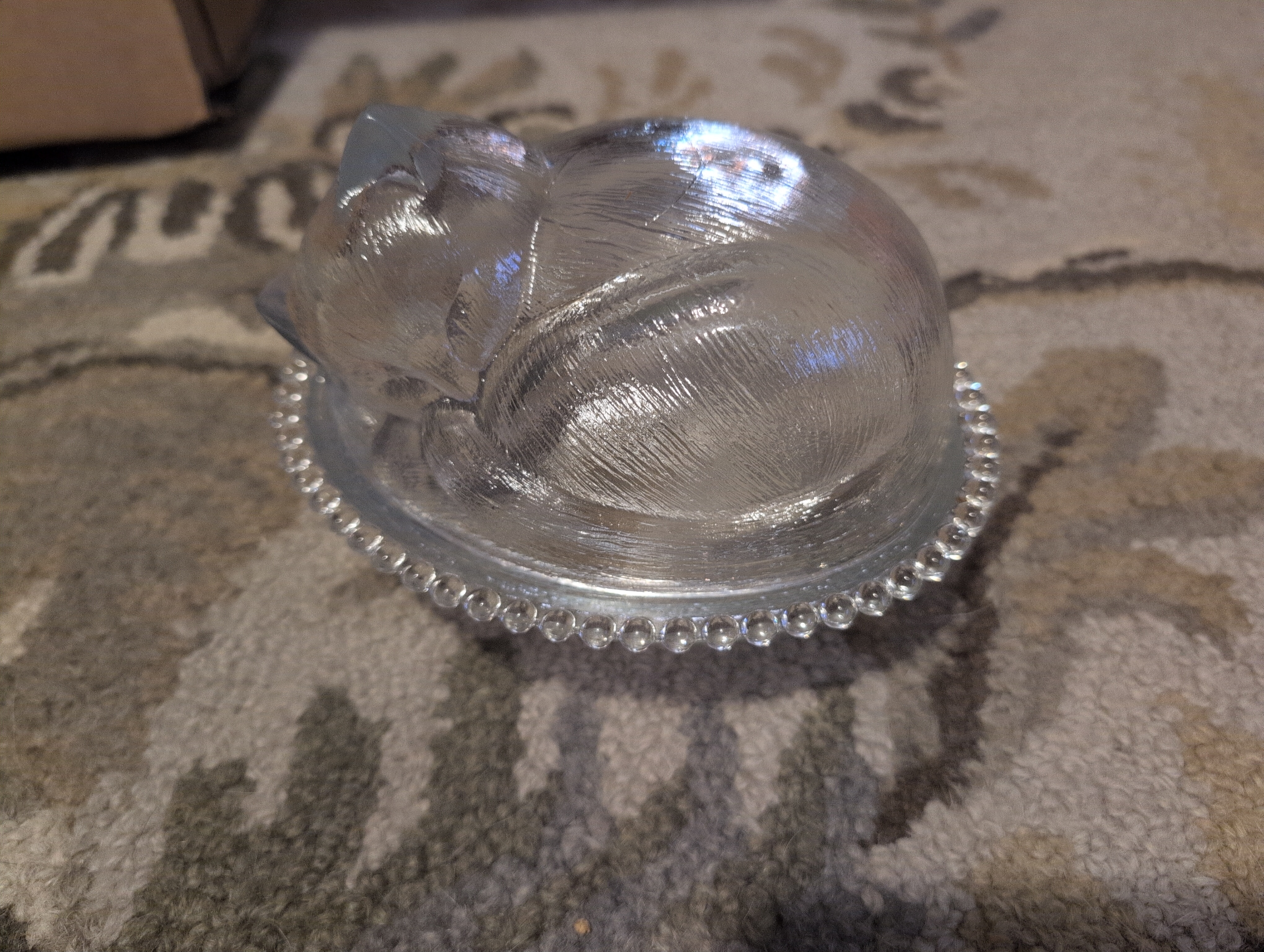 Kitten Crystal Candy Dish